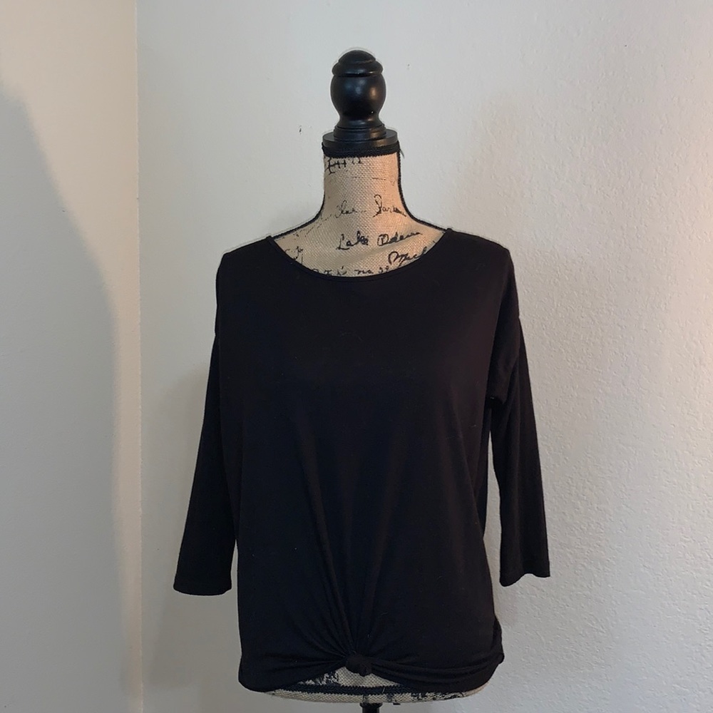 Black Knot Blouse